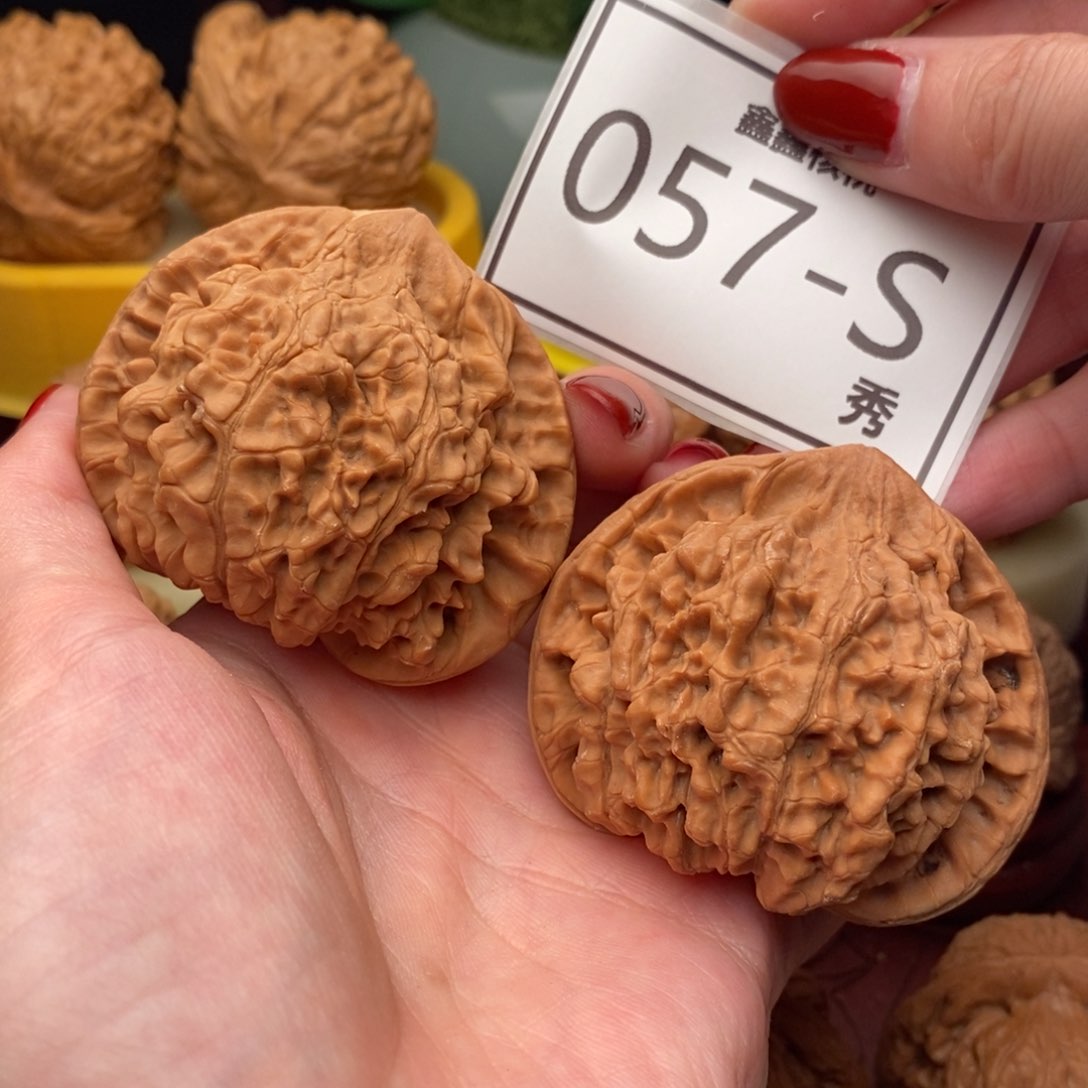 文玩核桃把件官帽54