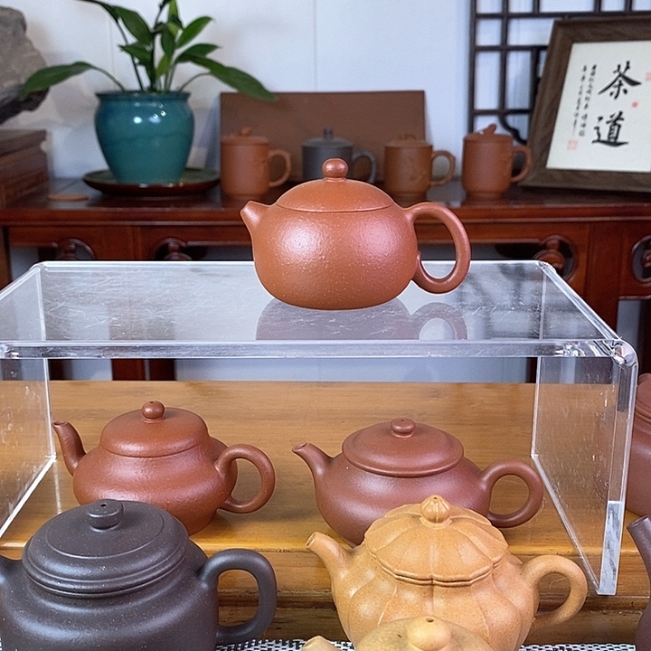 茶壶紫砂小煤窑生砂生料大红袍西施零添加