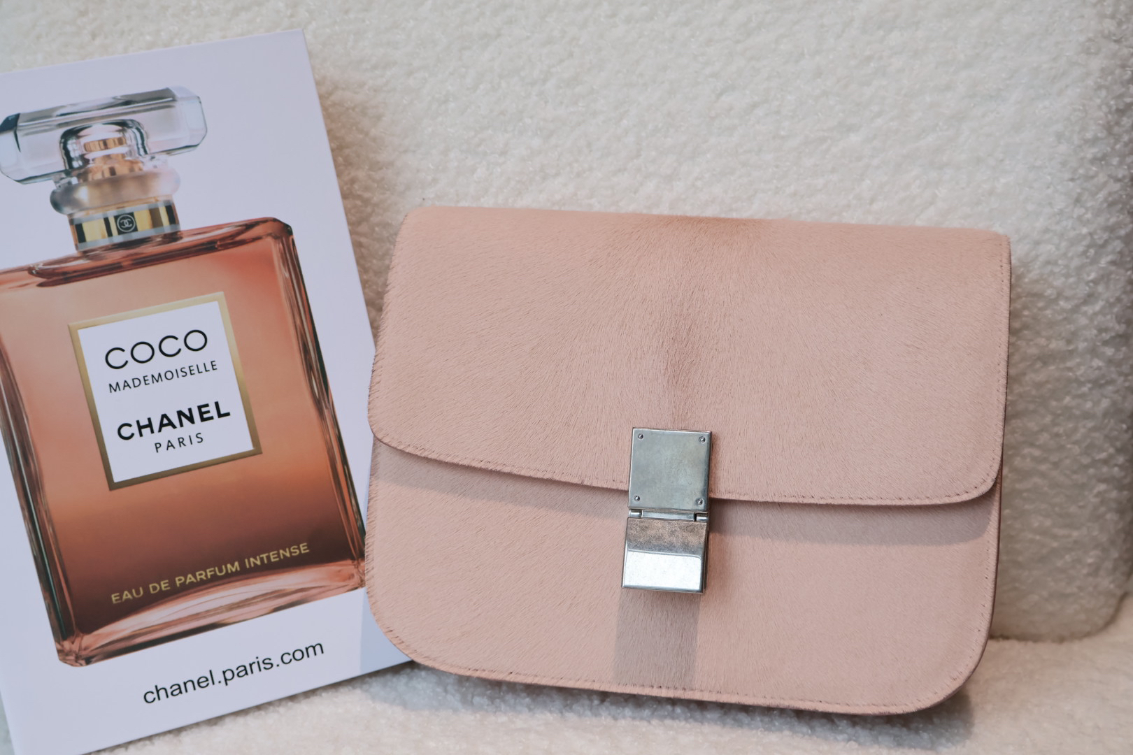 95新 Celine/思琳 奢品阁/赛琳/马毛/中号/豆腐包