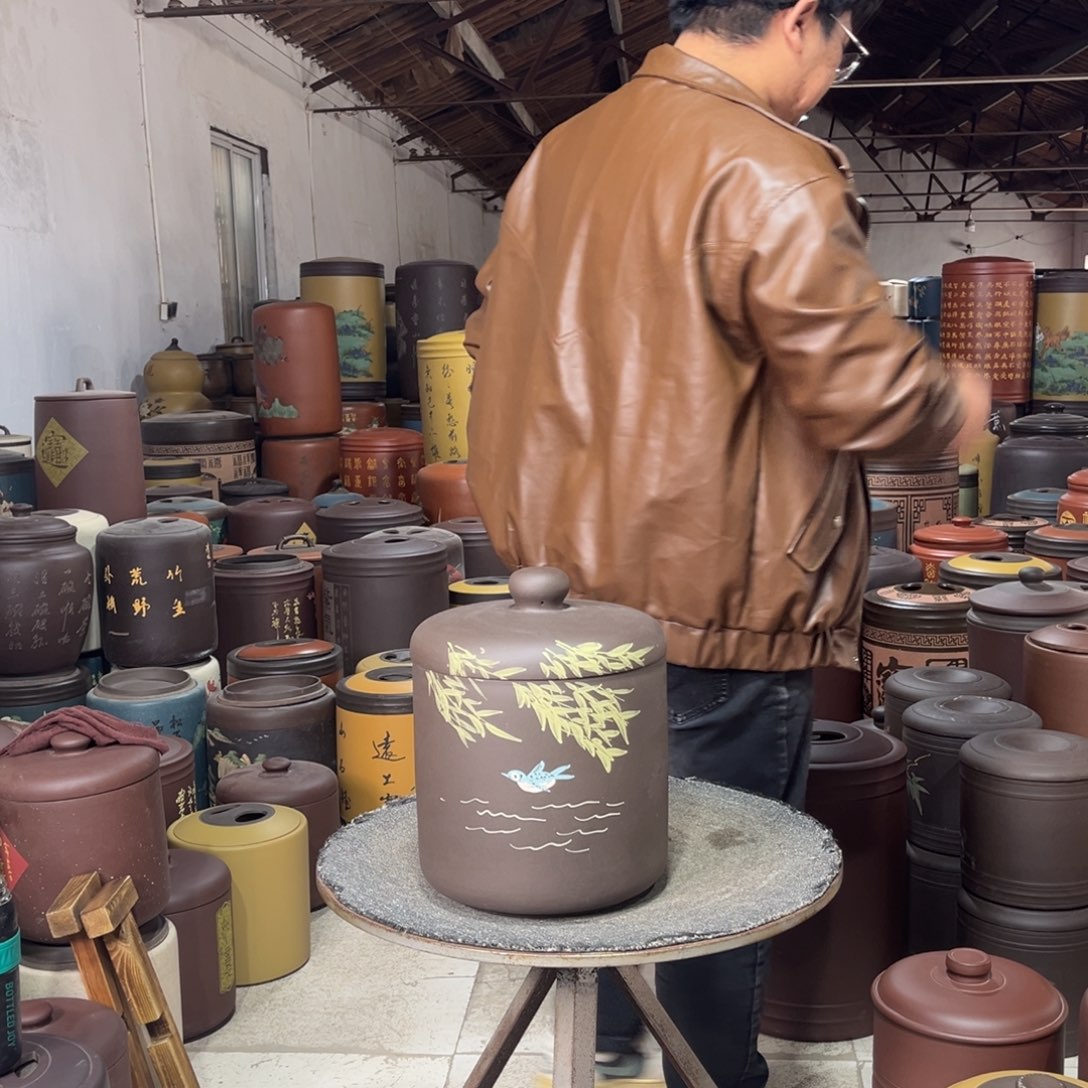 茶叶罐紫砂茶叶罐