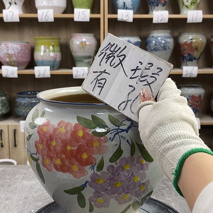 缸5xc景德镇陶瓷花盆