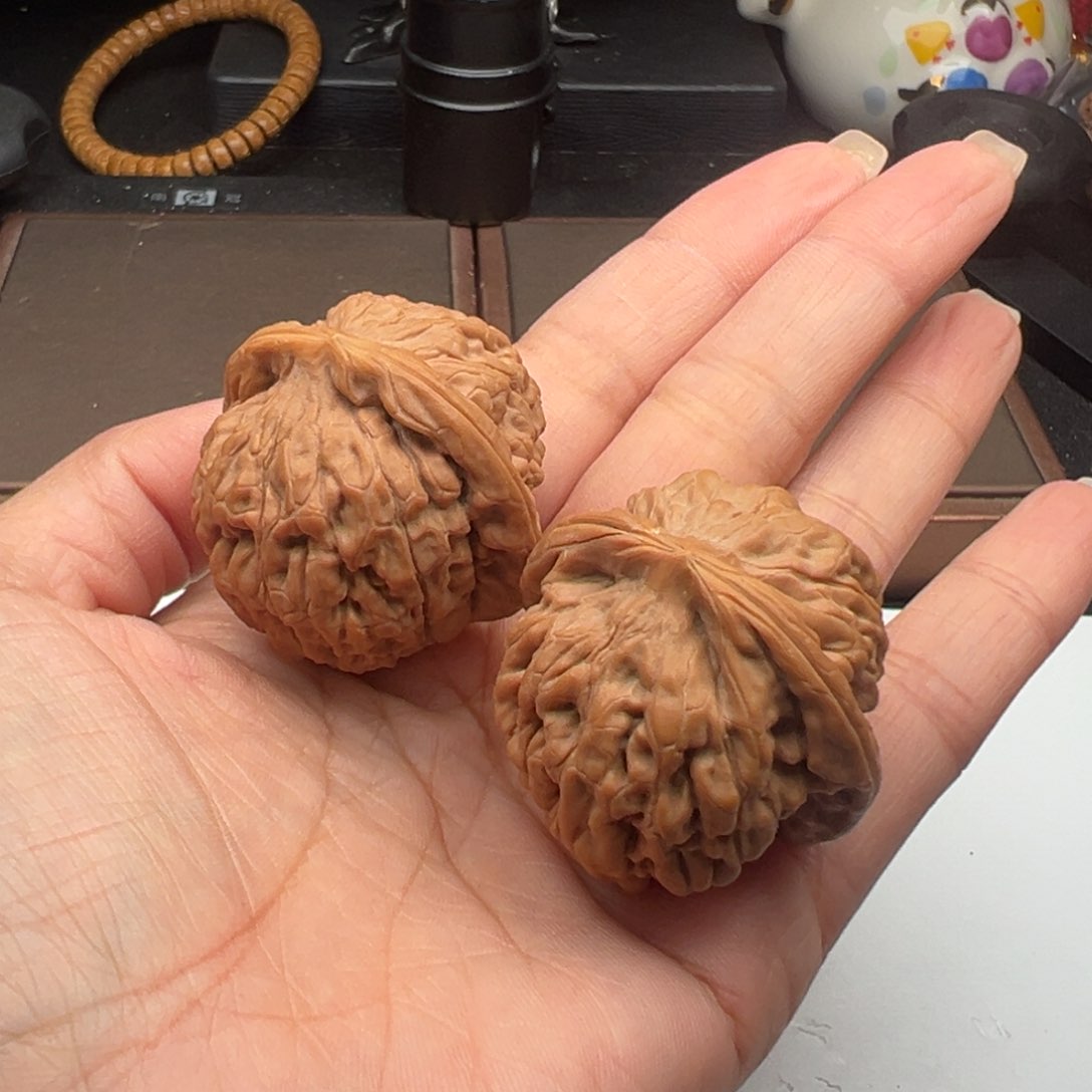 文玩核桃把件莲花39