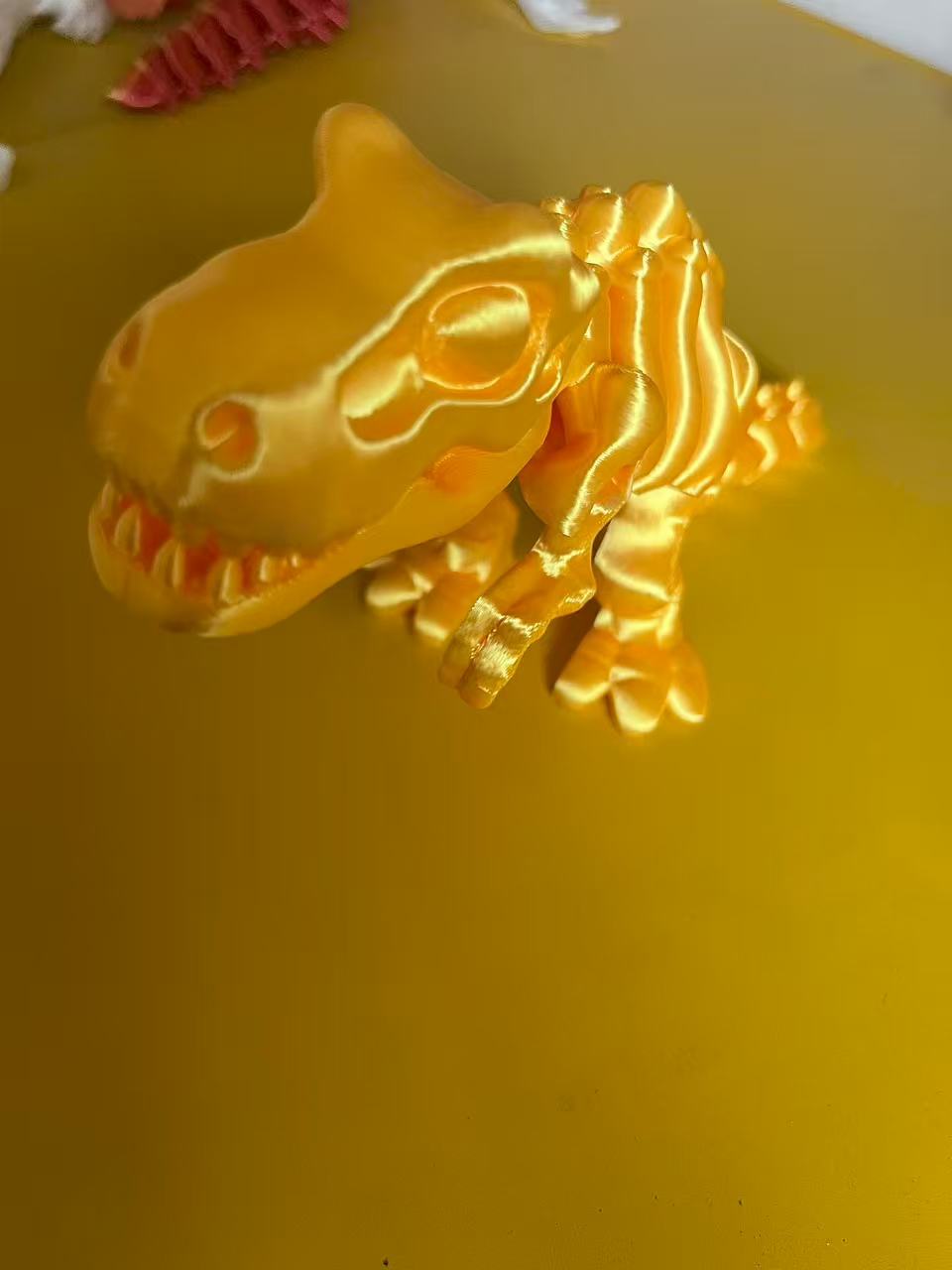 新款3D打印骨骼龙全身关节可动造型自由摆动创意摆摊玩具