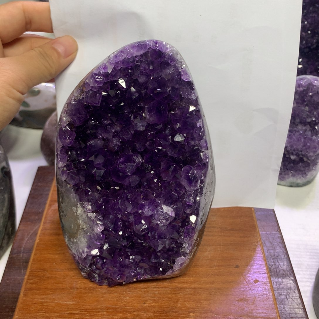 紫晶摆件未镶嵌A****成水晶