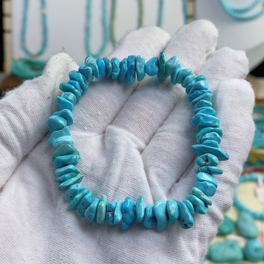 未镶嵌绿松石手串