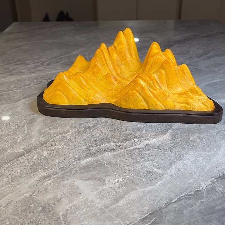 晨***6奇石茶宠鱼缸文房摆件