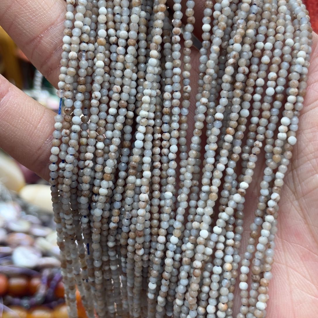 玛瑙/玉髓未镶嵌珠宝半成品天然石2条卡2