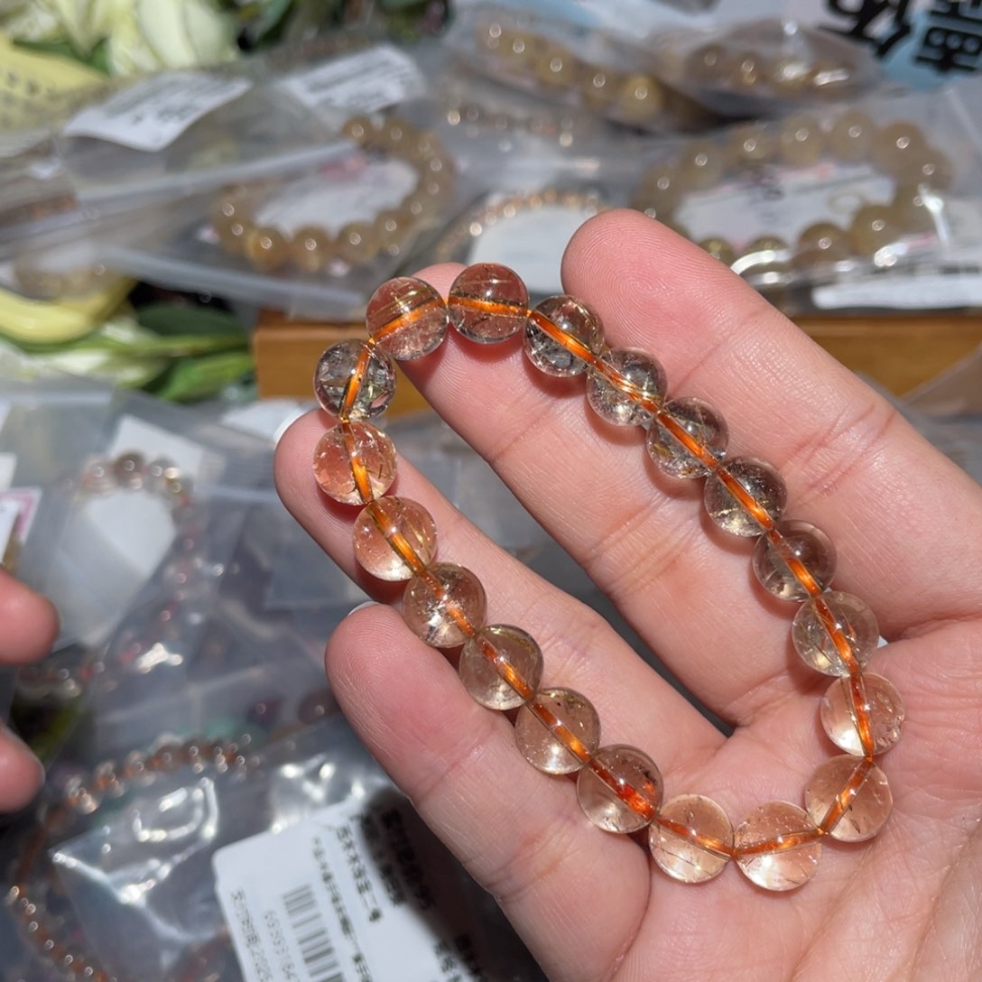 水晶手链未镶嵌幸**神手链