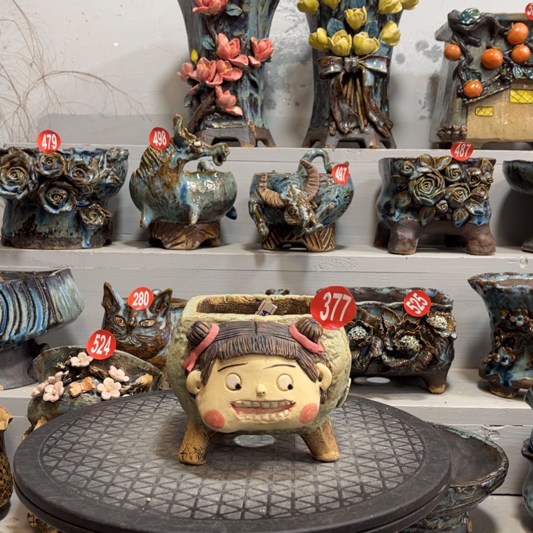 微瑕377 号陶然花盆厂家直销