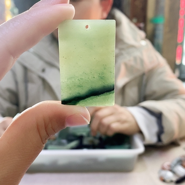 密玉（石英质玉）手链未镶嵌