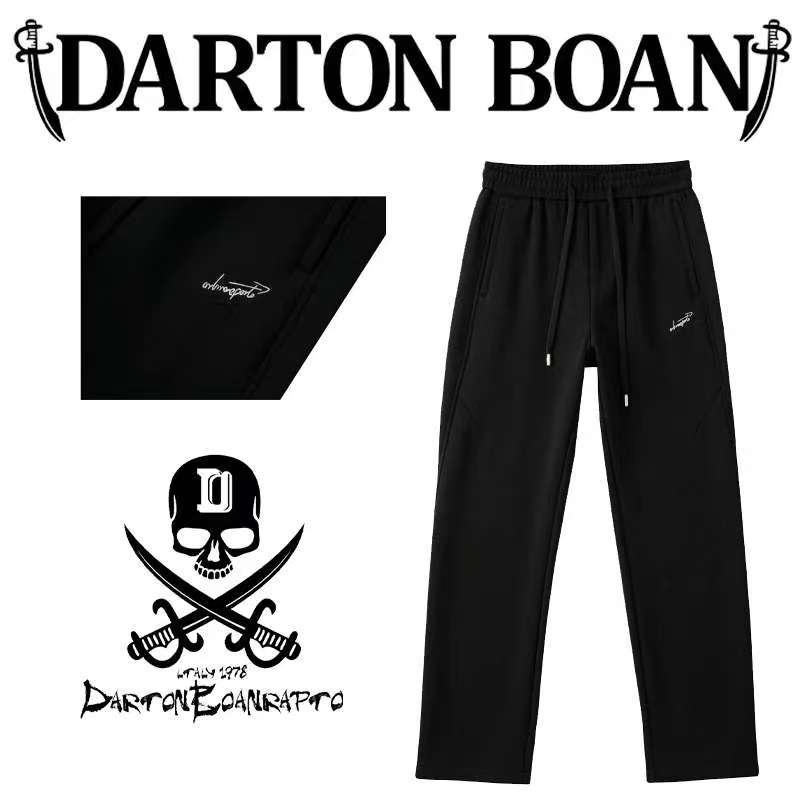 【DA双刀】86326秋冬男士休闲卫裤直筒中腰