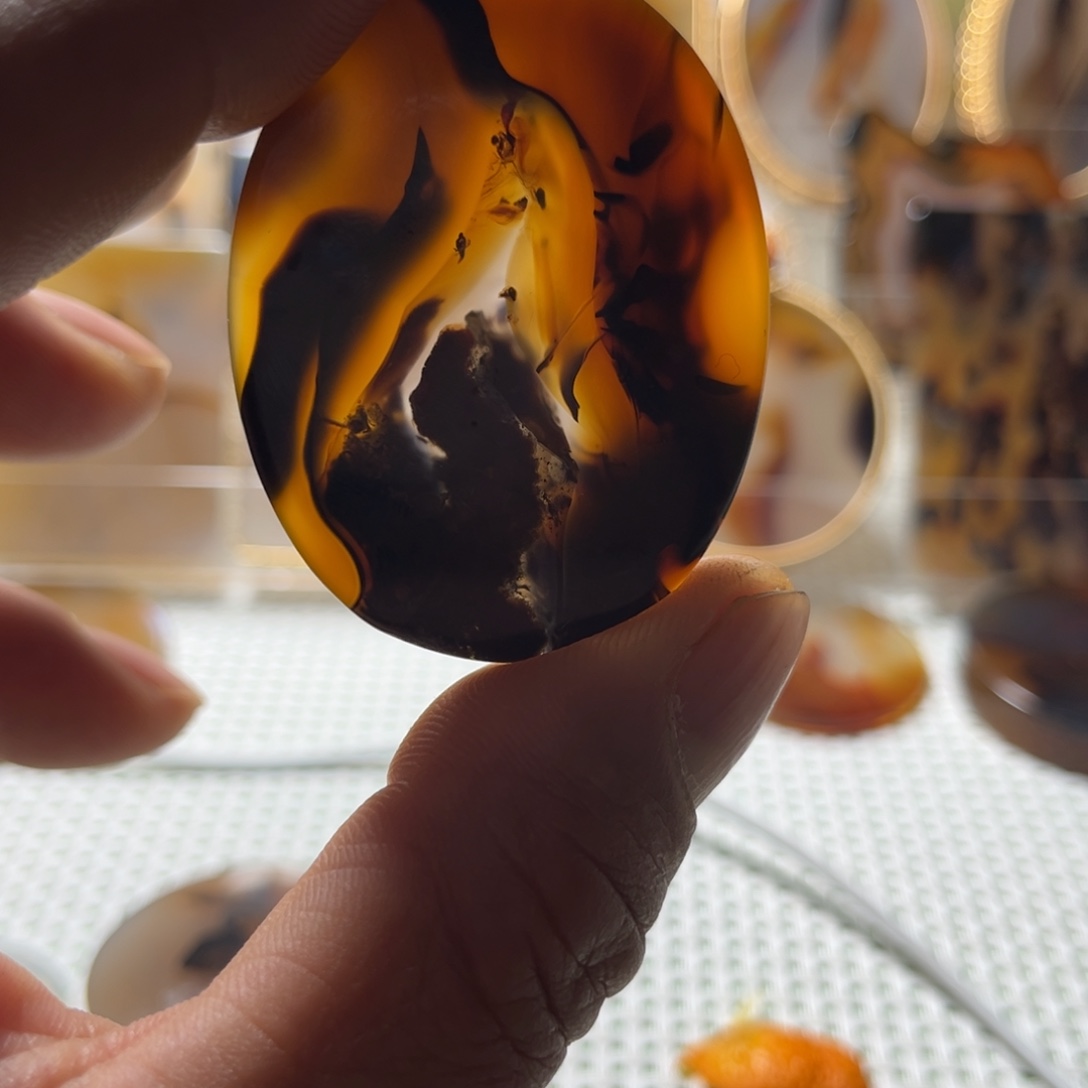 玛瑙/玉髓未镶嵌吊坠(不含链)