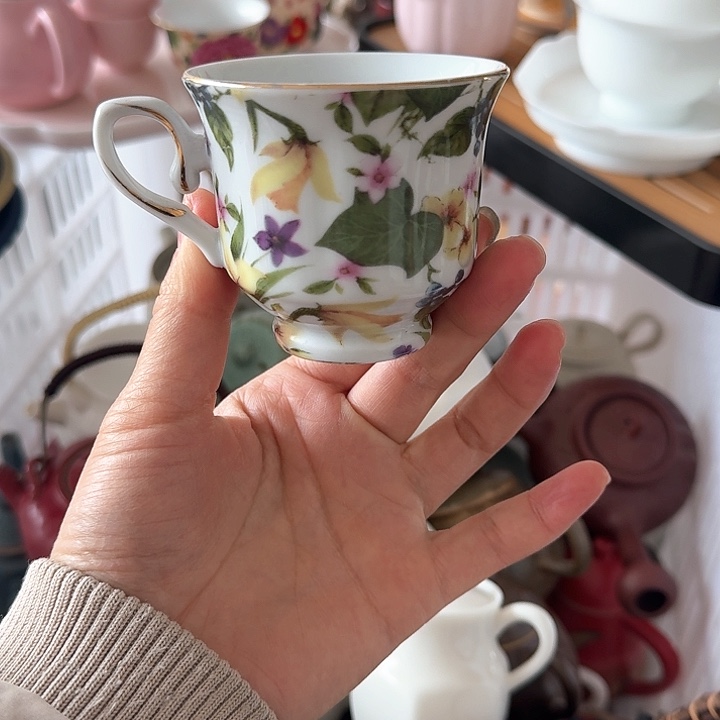 微瑕陶瓷茶杯茶具茶壶