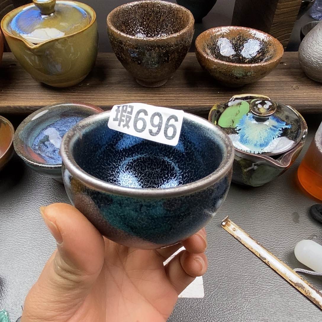 茶盏微瑕建盏主人杯子