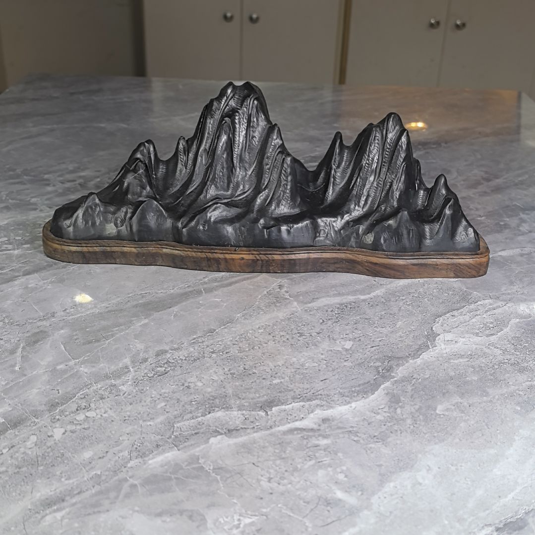 邹***)灵璧石奇石摆件摆件