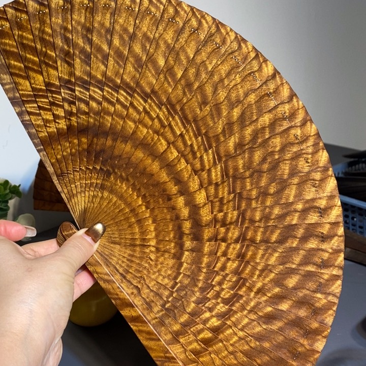 金丝楠金丝楠木扇子