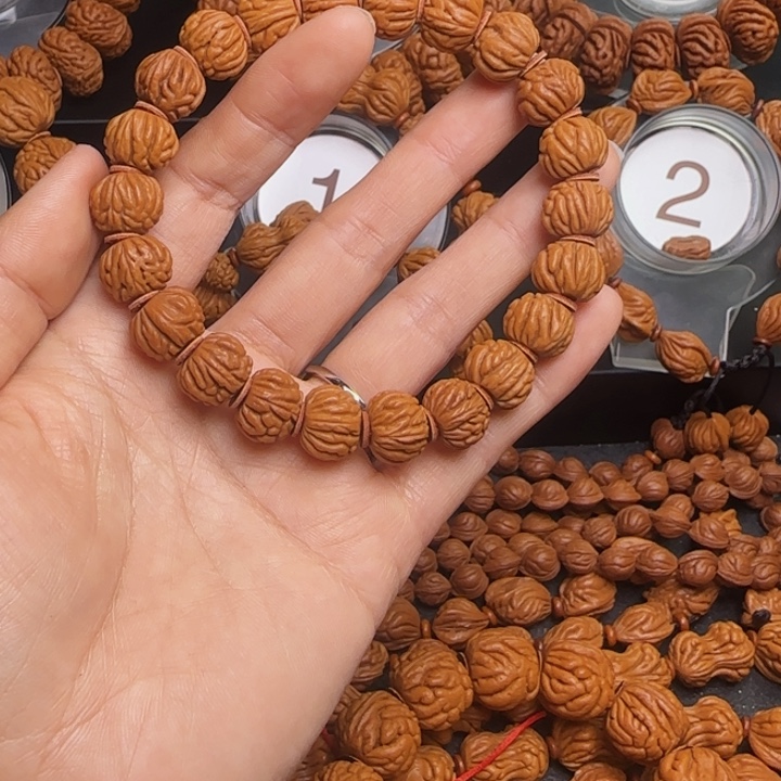说***事手串桃核龙纹桃核