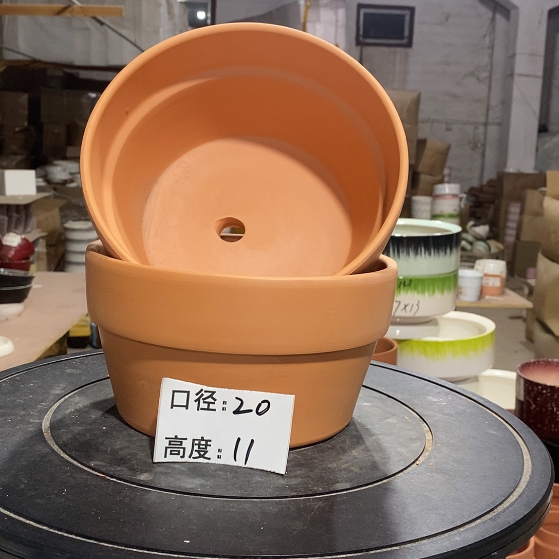 红陶盆-口20×11-2个