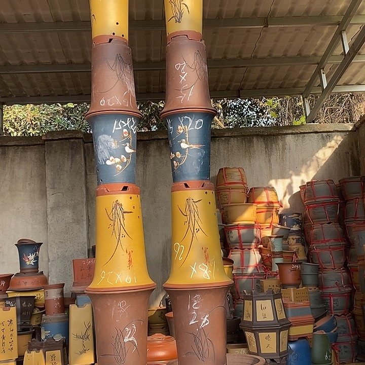 紫砂花盆紫砂花盆