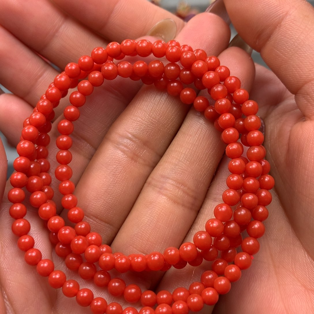 南红玛瑙手串 未镶嵌