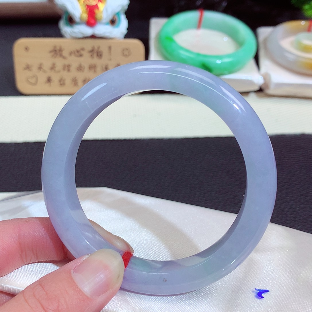 翡翠未镶嵌手镯112802