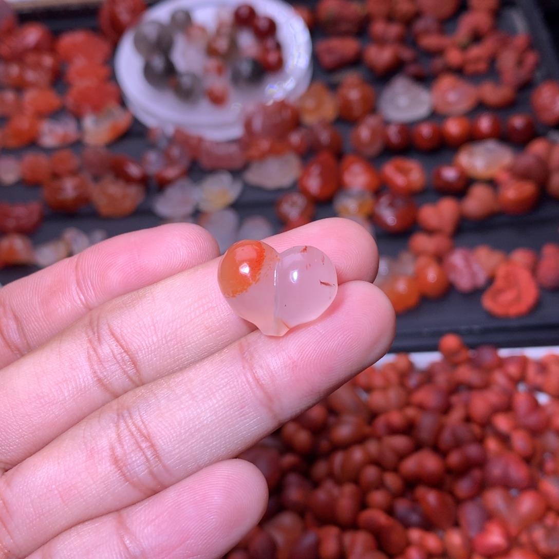 艺***3南红玛瑙未镶嵌珠宝半成品1
