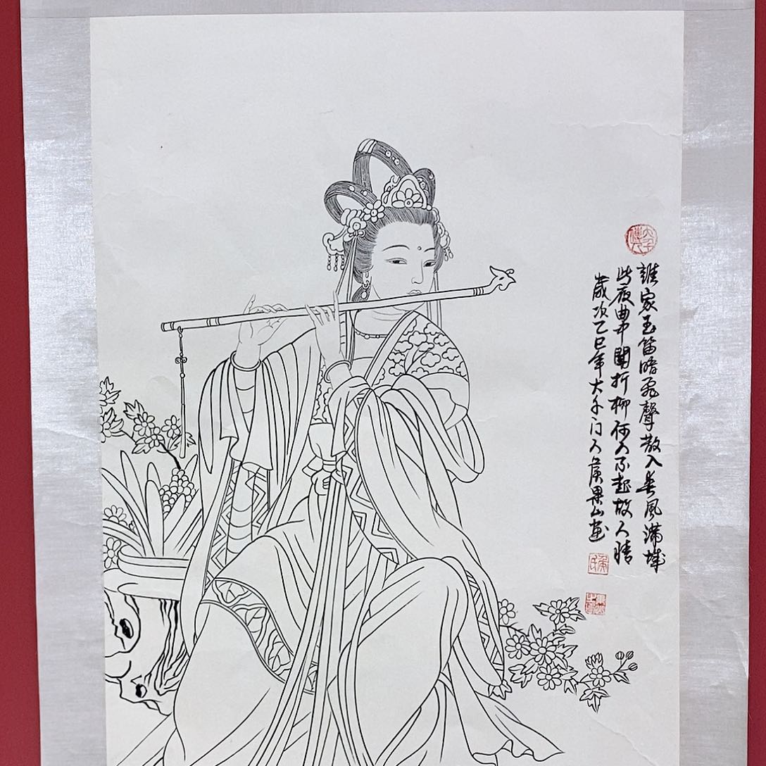 国画大风堂嫡传-侯果山老师作品路 