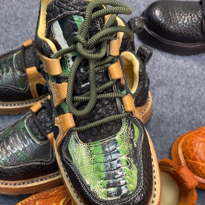 勇***畏磨砂皮（牛皮）43鸵鸟脚鸵鸟脚野牛