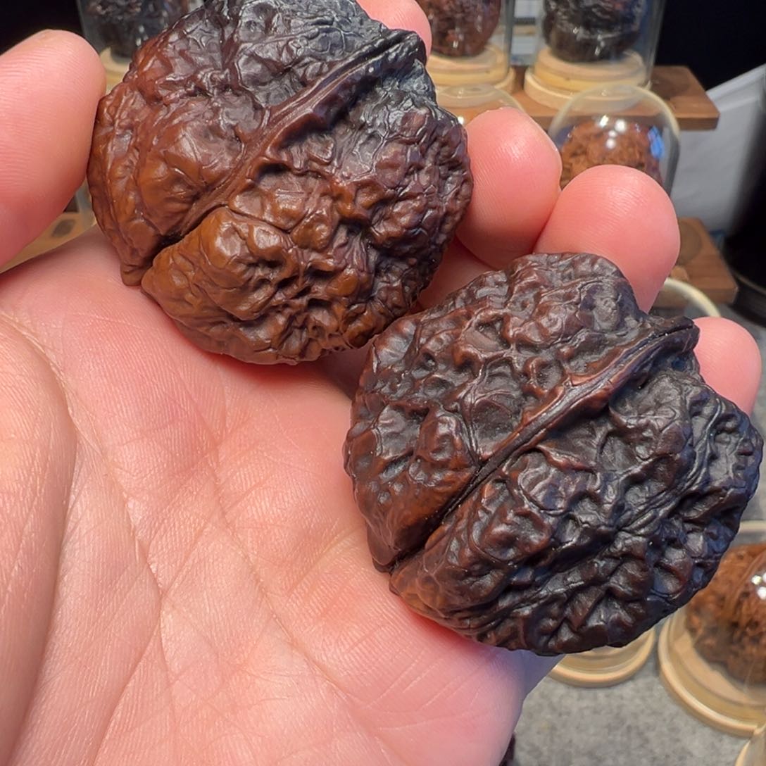 文玩核桃把件九五玄包45mm