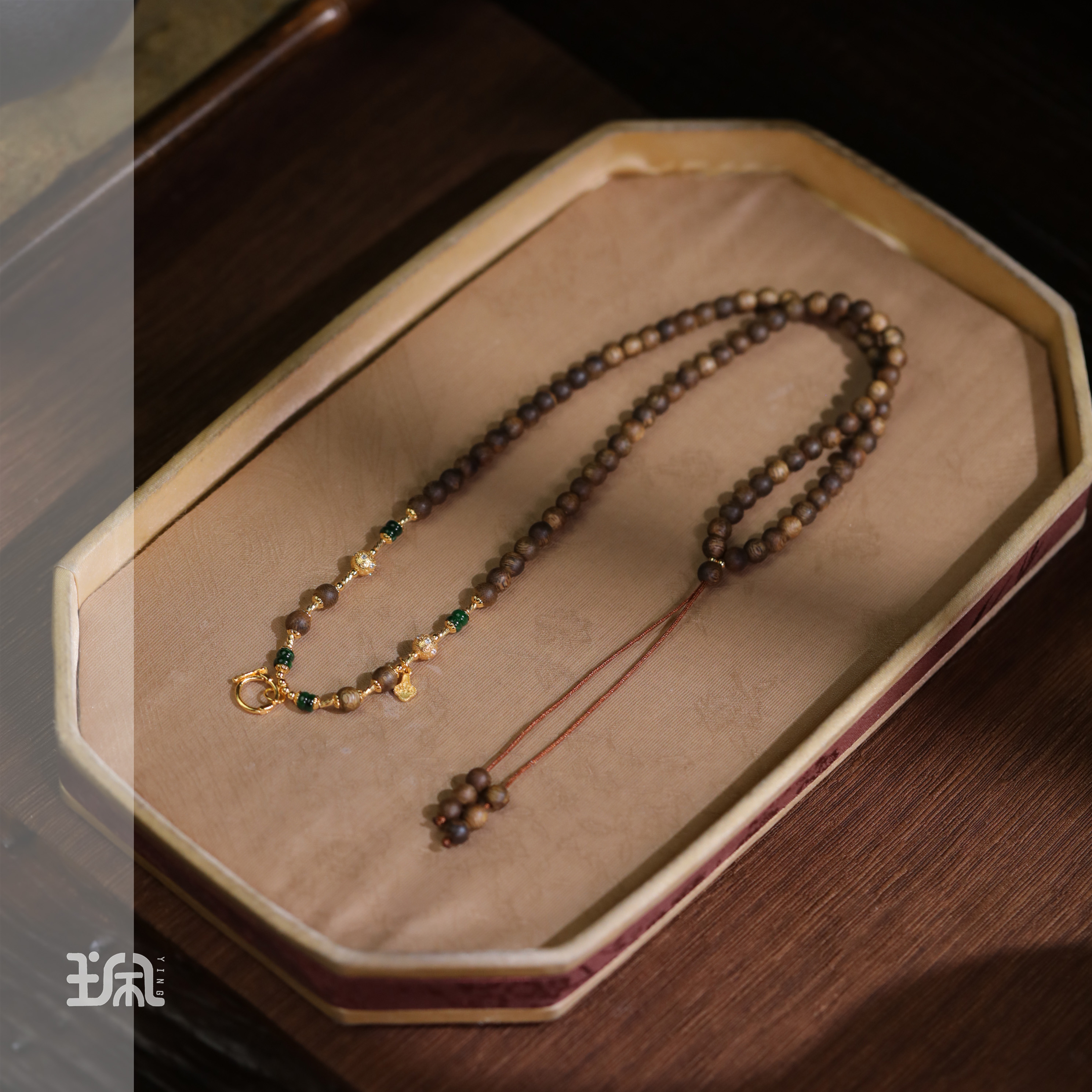 沉挽|沉香*手串*ZYB25011552多样性发其一（P）