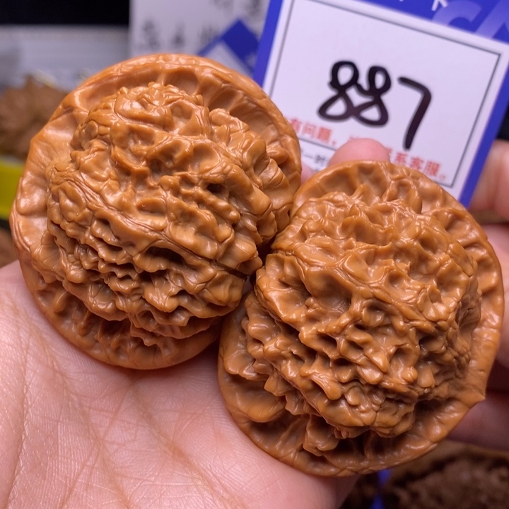把件文玩核桃54官帽887
