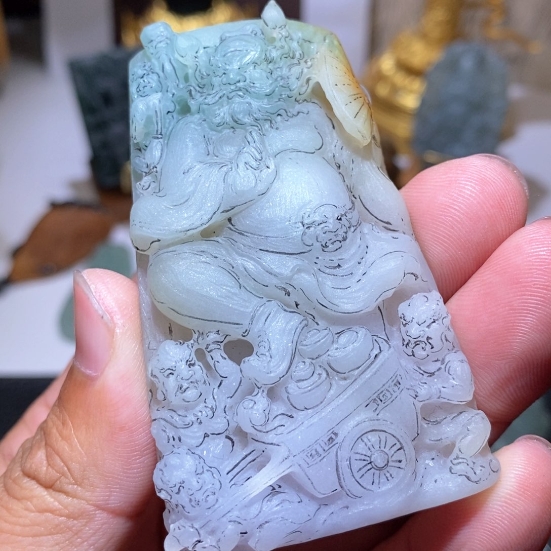 定制翡翠未镶嵌宝*钟馗