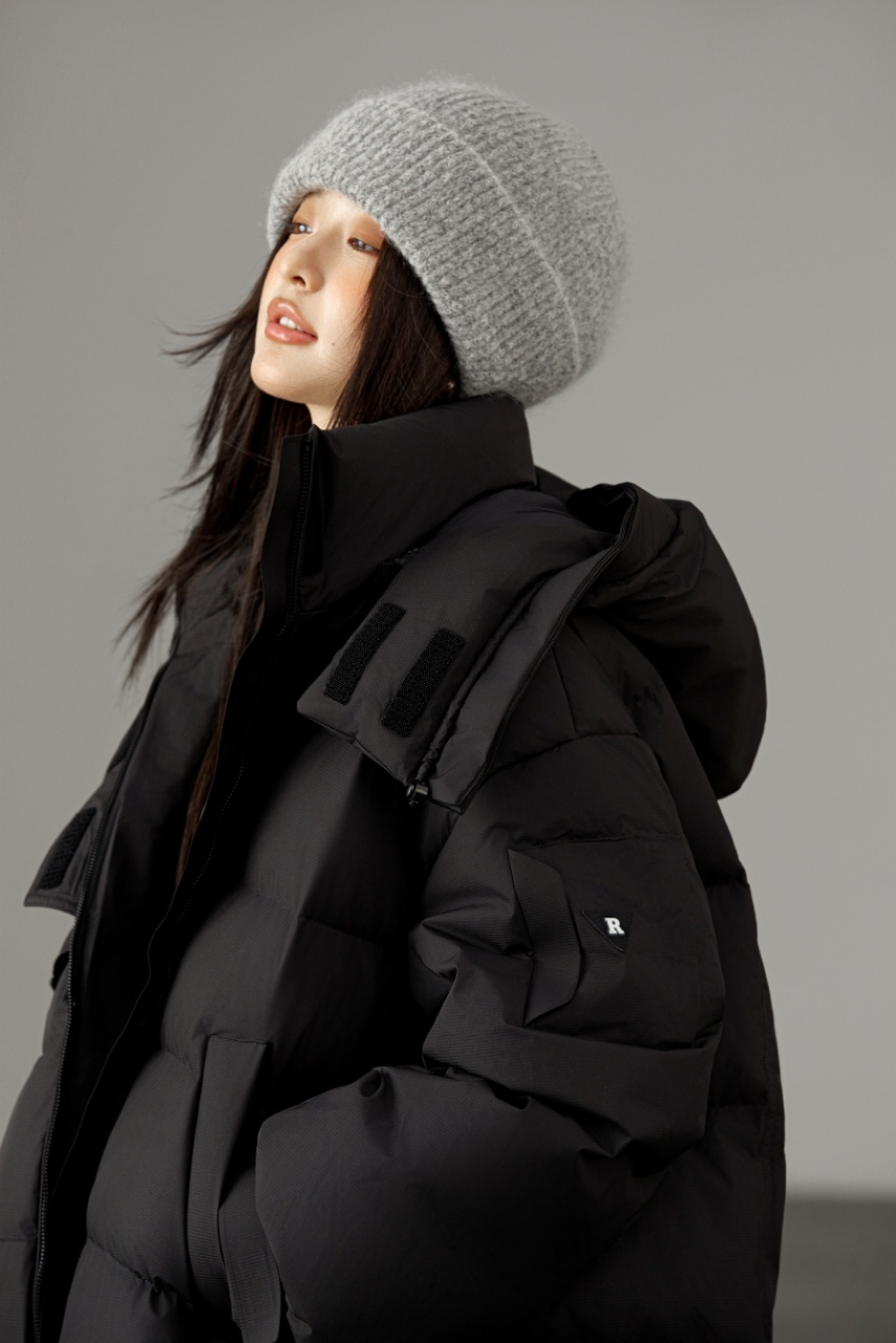 【段色断码库存】3375派克90绒羽绒服