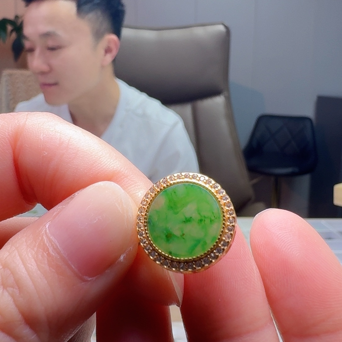 翡翠银S925镶嵌吊坠(不含链)多样性发货其一