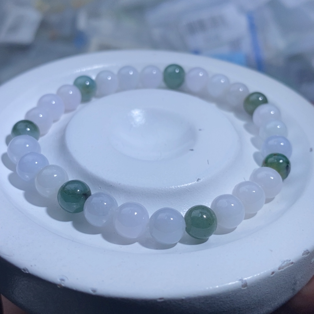 未镶嵌手串翡翠天然缅甸A货翡翠