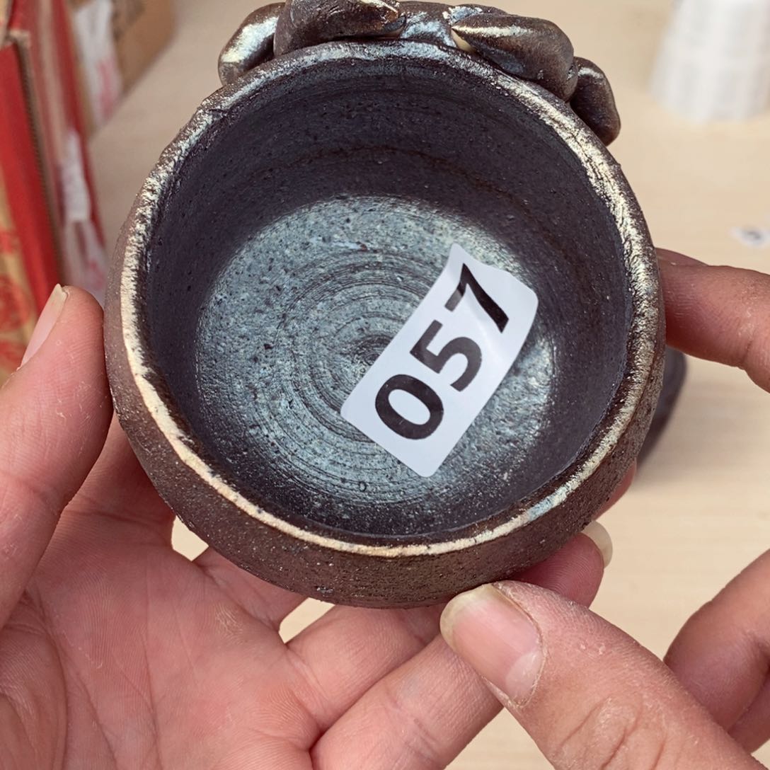 瑕疵，柴烧茶具陶瓷杯子拆包快乐