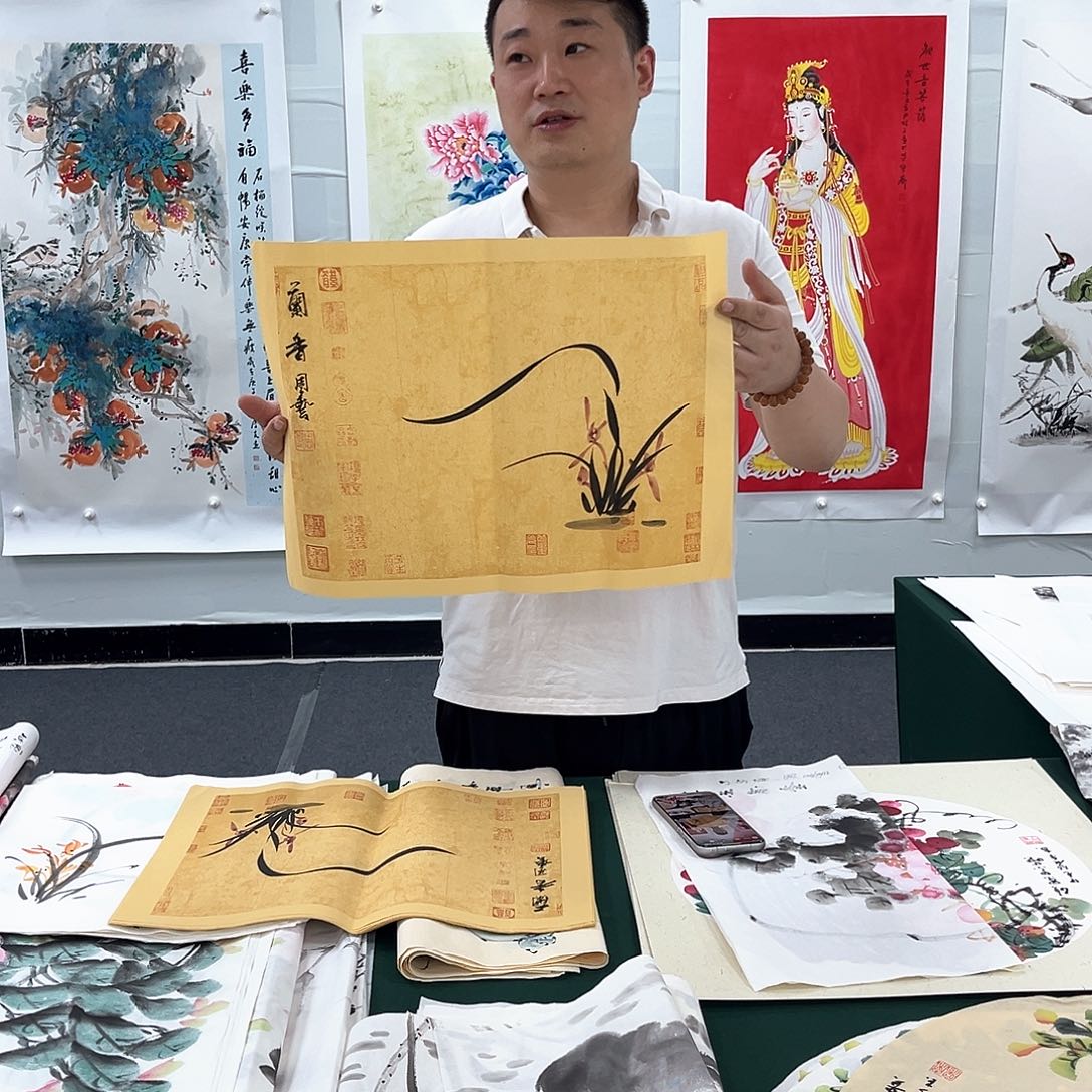 国画国画作品宣纸纯手绘