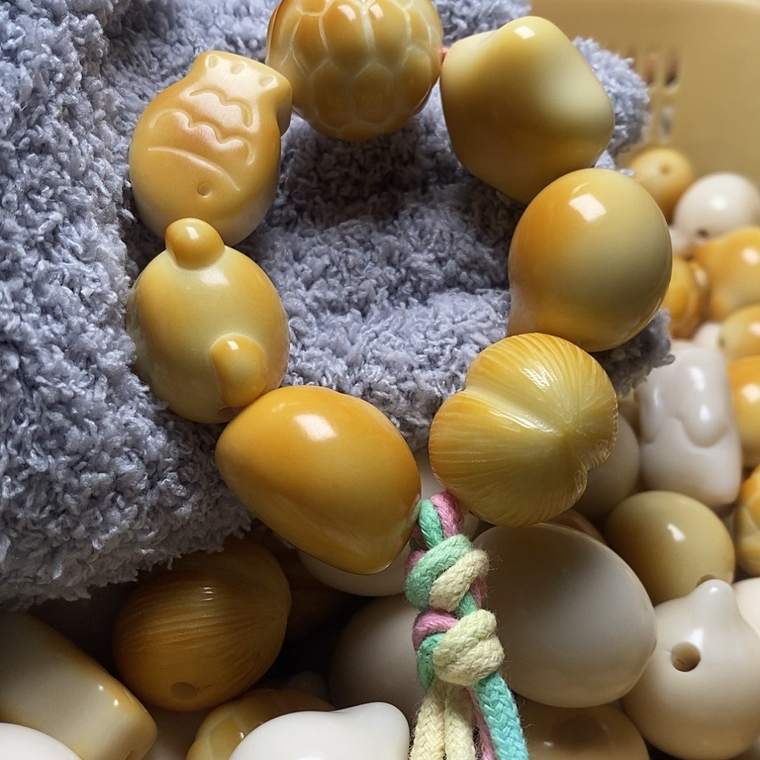 吊坠菩提根/象牙果瑕疵款多宝手捻