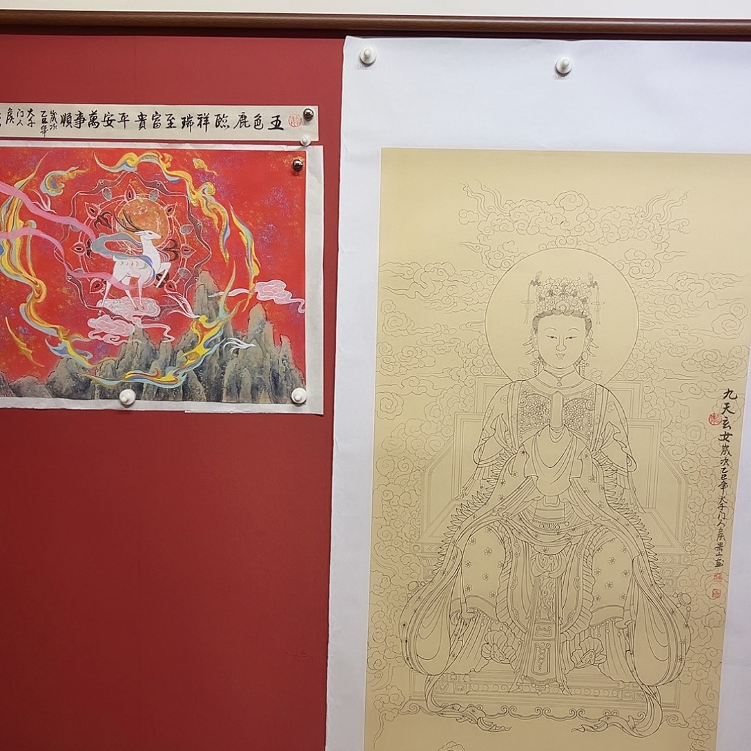 ғ***ɢ国画侯果山老师国画作品月 