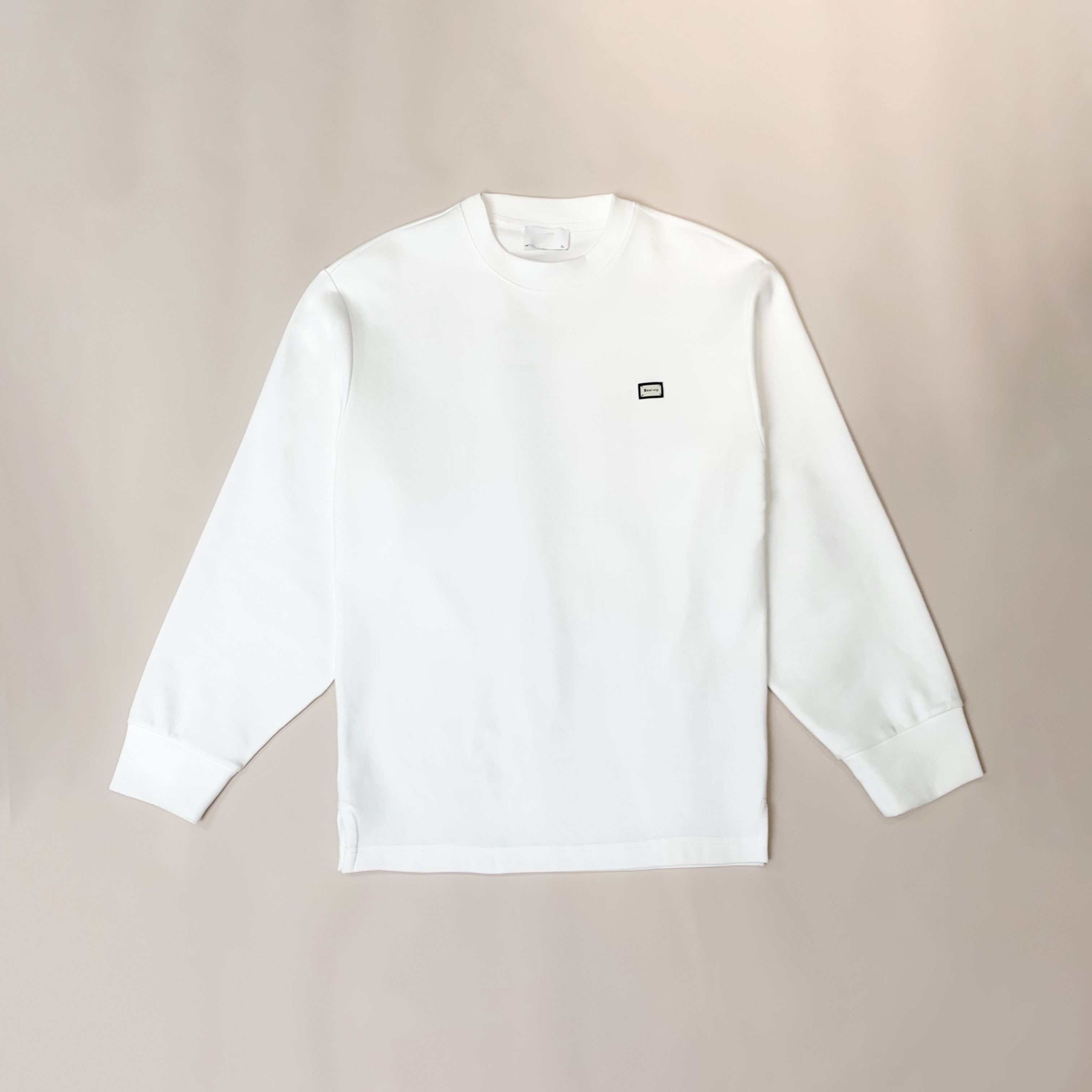 2025春季新款时尚潮流潮奢男士百搭休闲男女同款纯色宽松圆领卫T