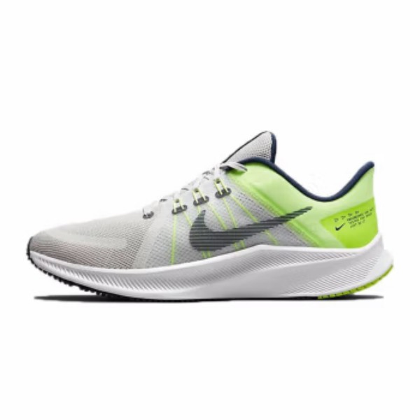 Nike Quest 4 舒适低帮 休闲时尚百搭跑步鞋 男款 灰绿DA1105-003