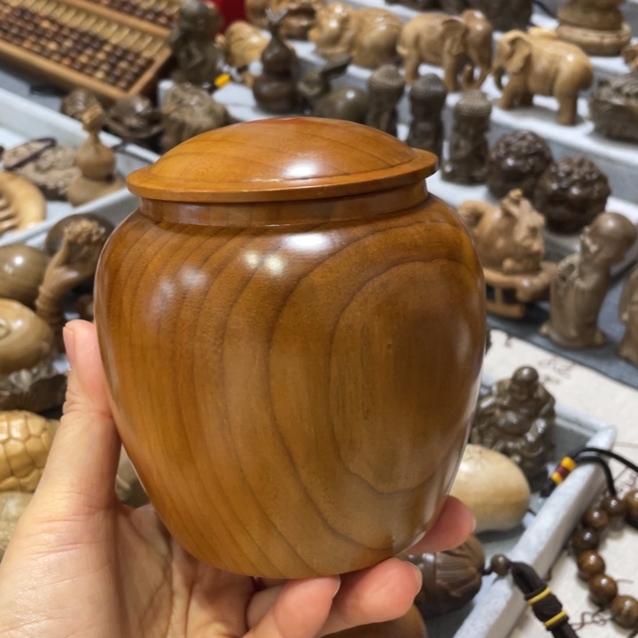 金丝楠金丝楠木小叶桢楠茶叶罐