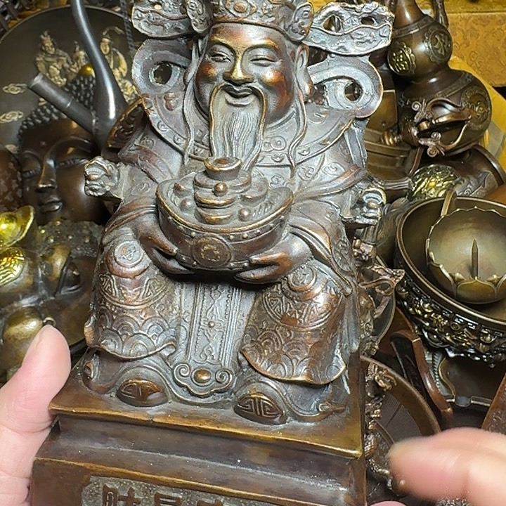甜***甜铜器摆件收收藏藏