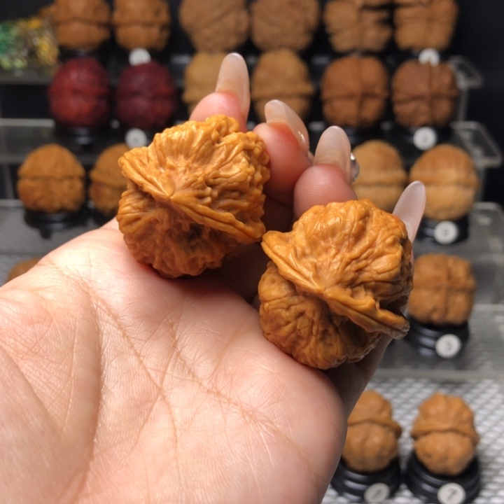 橄榄核吊坠32霸王枪金蟾