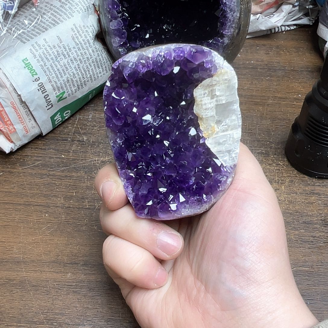 紫晶大型摆件（非配饰）未镶嵌