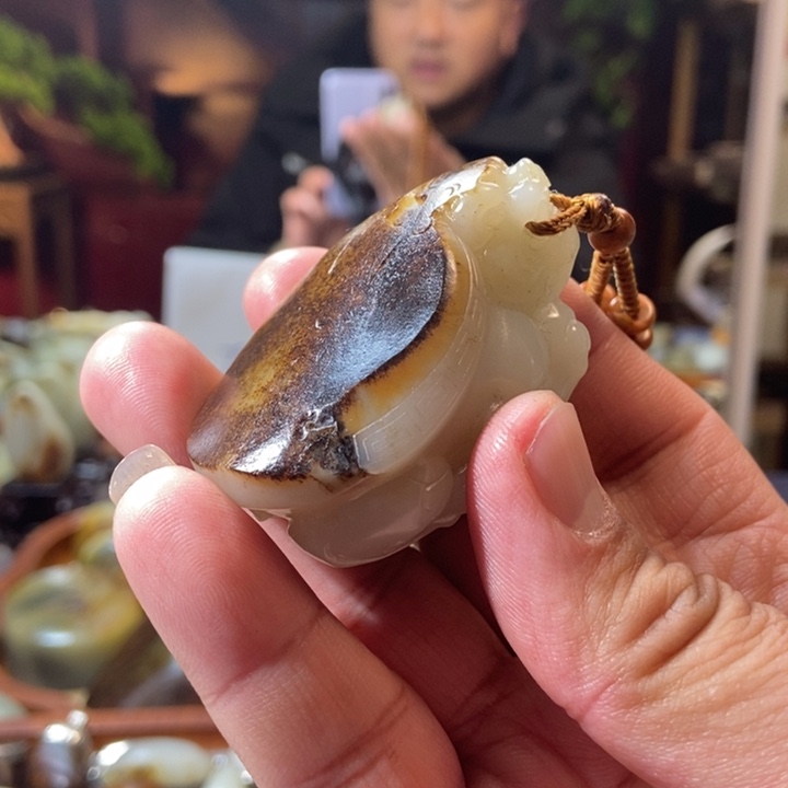 和田玉挂件未镶嵌石*