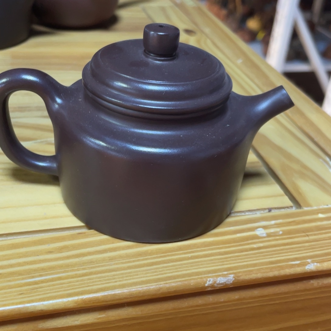 底槽青茶壶紫砂艺术作品