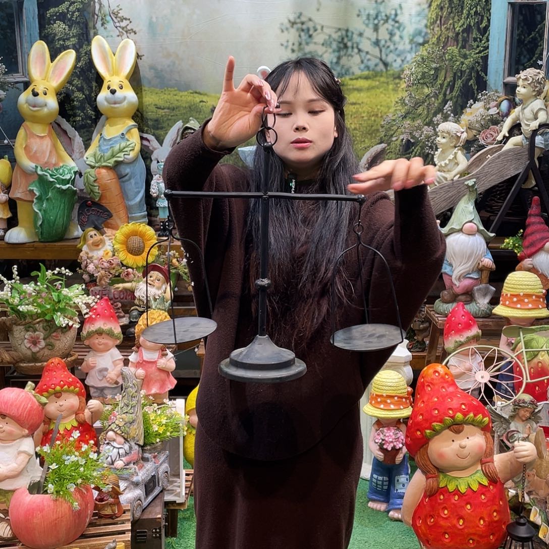 摆件花园摆件红红火火