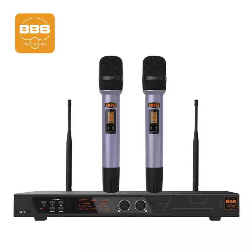 2025新款BBS M-90黑金标新概念多彩系列无线话筒专业高端麦克风