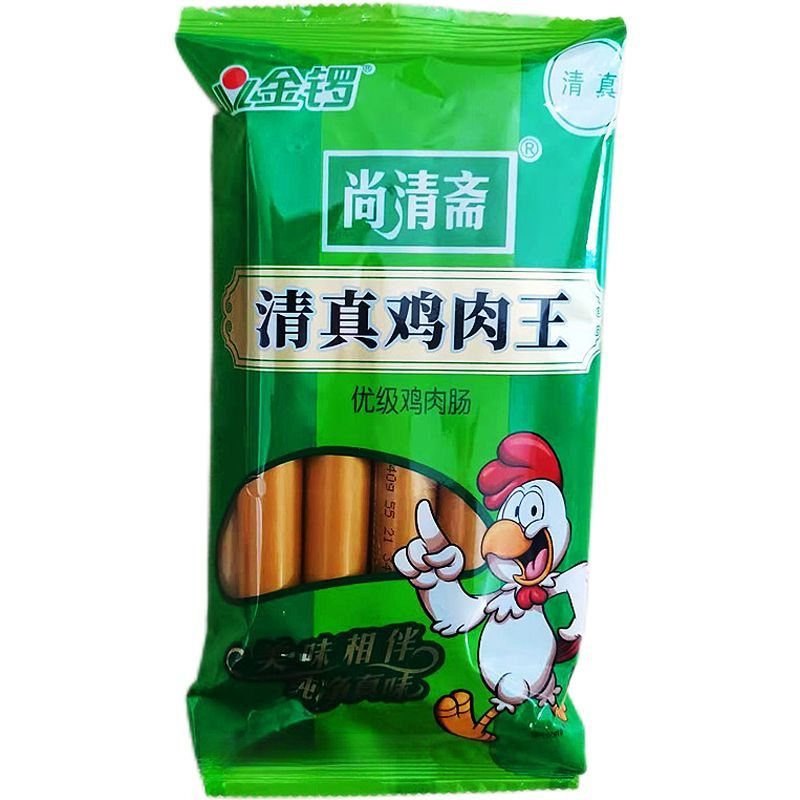 金锣清真鸡肉王香肠尚清斋清真鸡肉肠泡面螺蛳粉小吃